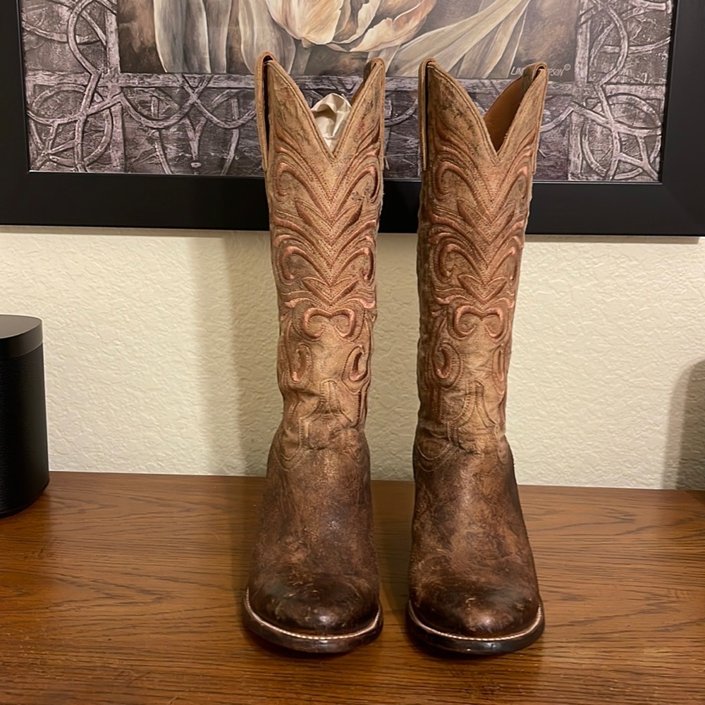 Lucchese Western Boots Beautiful Size 9